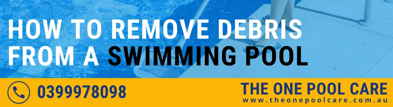 Remove Debris from a Swimming Pool