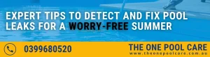 Tips to Detect and Fix Pool Leaks