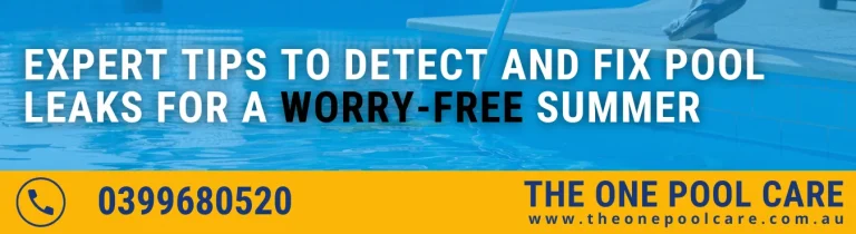 Tips to Detect and Fix Pool Leaks