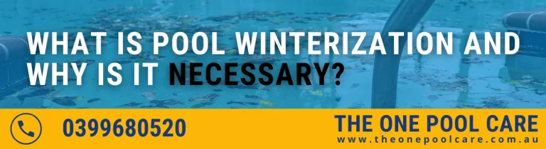 Pool Winterization