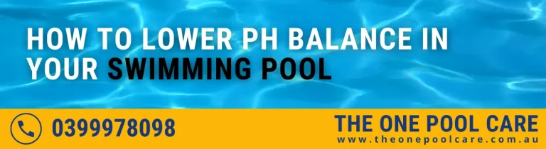 Lower pH Balance in Your Swimming Pool