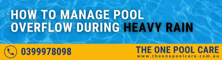 Managing Pool Overflow During Rain