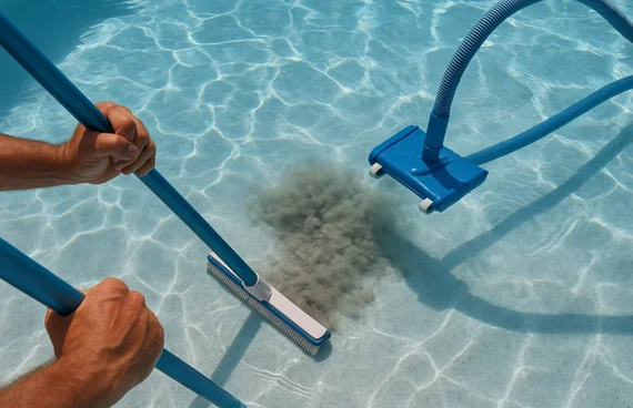 brushing-algae-removal Caulfield