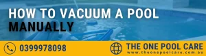 Vacuum A Pool Manually