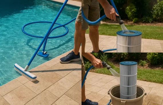Pool Filter Cleaning Sandringham