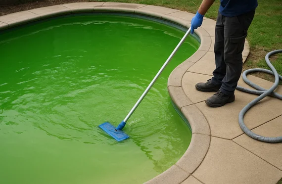relaible-green-pool-cleaning-solution-elwood