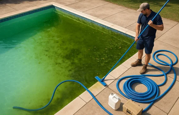 best green pool cleaning Bulleen technicians