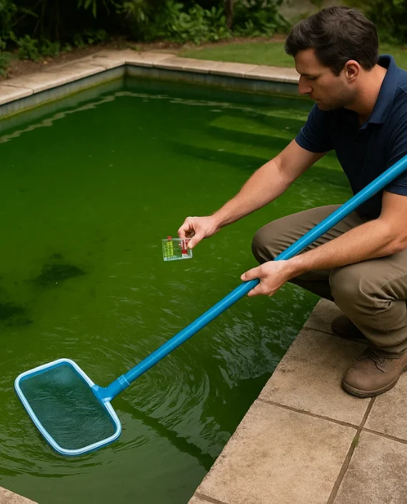 Eco-Friendly Green Pool Treatment in Ripponlea
