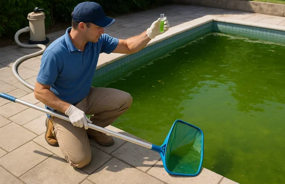 green-pool-cleaning-equipment-repair-surrey-hills
