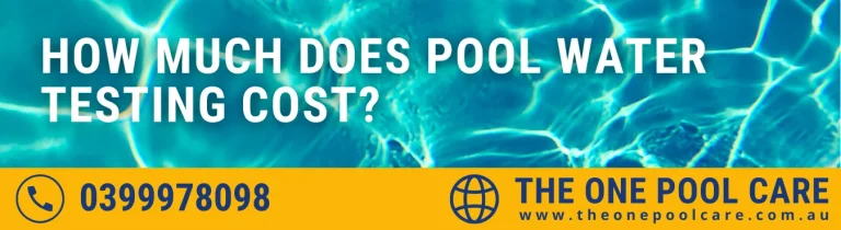 Pool Water Testing Cost