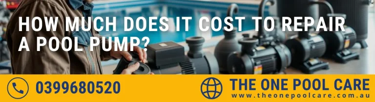 Cost to Repair a Pool Pump