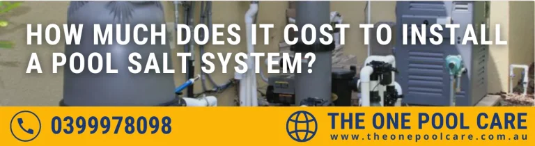 Cost to Install a Pool Salt System