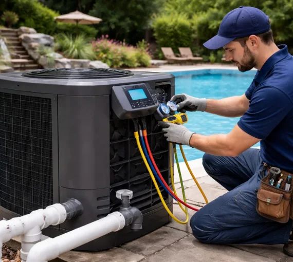 Heat Pump Pool Heating Box Hill North