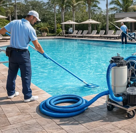 reliable commercial pool service in Melbourne