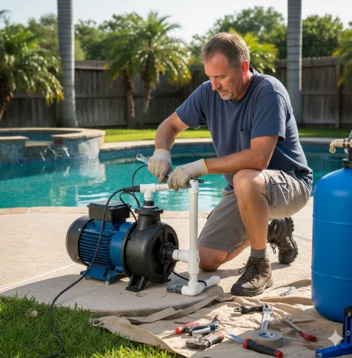 Expert Pool Pump Installation Service Elwood