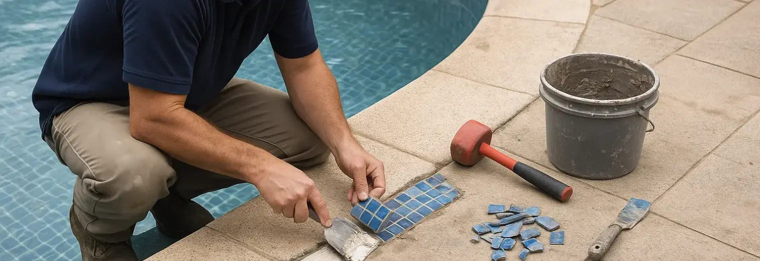 Pool Tile Repair