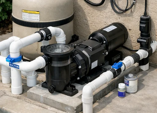 Residential Pool Pump Installation Service Waterways