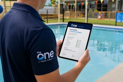 Pool water chemical testing childcare Melbourne