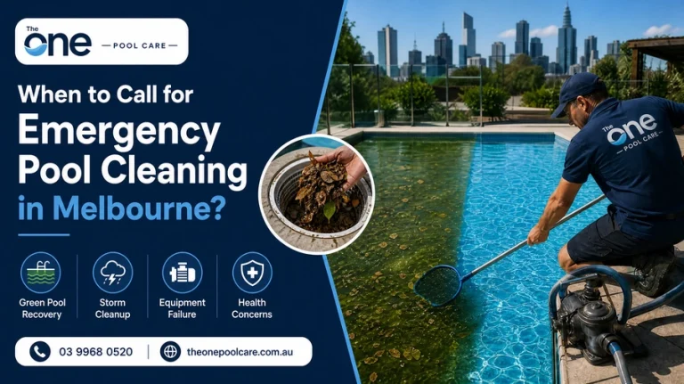 Emergency Pool Cleaning in Melbourne