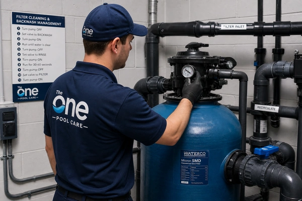 Pool filter cleaning service Melbourne