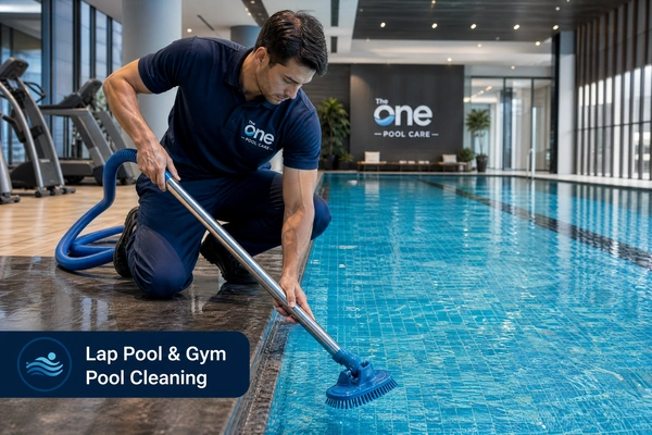 Lap pool cleaning Melbourne gym