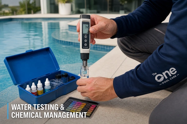 Pool chemical balancing fitness centre Melbourne