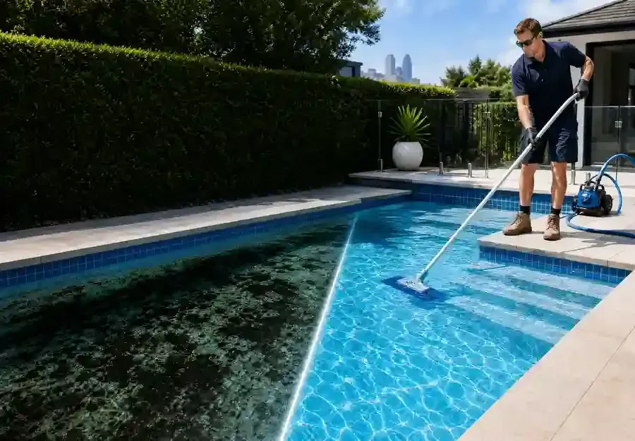 Professional Black Algae Pool Treatment Melbourne